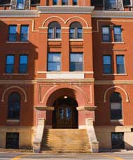 The front of Mary Beerman Elementary School